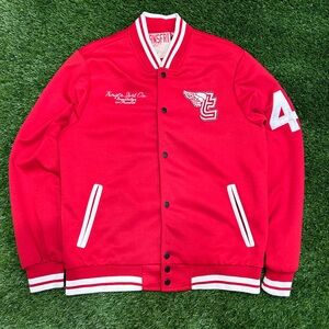 Red custom jacket